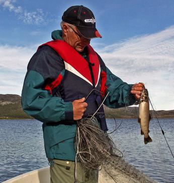 Kultivering i Sandvatnet.